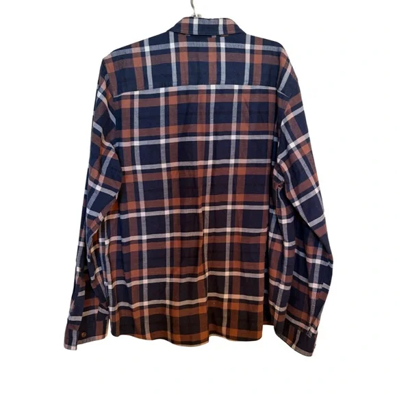 Patagonia Men's Casual Plaid, Lightweight Fjord Flannel Shirt, Organic cotton - Picture 3 of 4